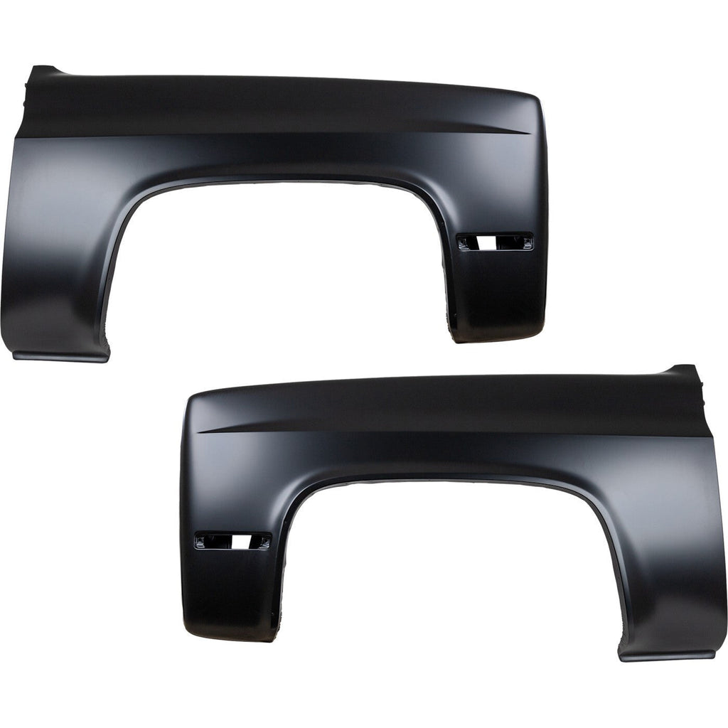 Fender Set For 1981-1986 Chevrolet C10 K10 K20 1987 R10 Front Primed Steel