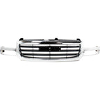 Grille Assembly For 2003-06 GMC Sierra 1500 2003-04 Sierra 2500 Old Body Chrome