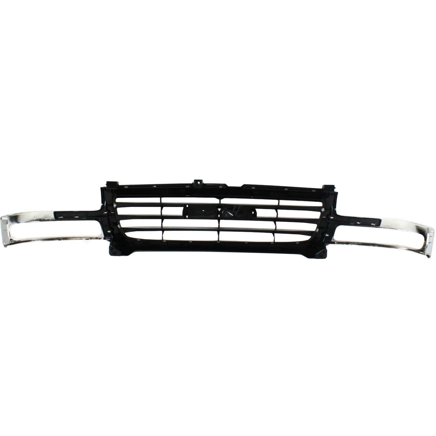 Grille Assembly For 2003-06 GMC Sierra 1500 2003-04 Sierra 2500 Old Body Chrome