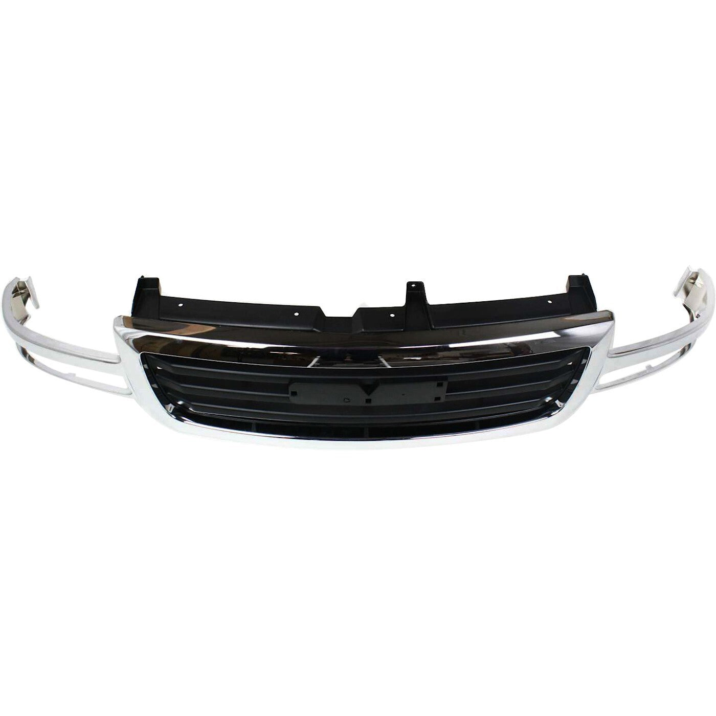 Grille Assembly For 2003-06 GMC Sierra 1500 2003-04 Sierra 2500 Old Body Chrome