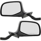 Manual Mirror Set Of 2 For 1992-1996 Ford F-150 Bronco Primed Manual Folding