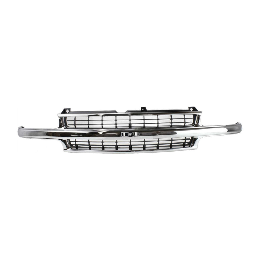 Grille For 99-2002 Chevrolet Silverado 1500 2000-2006 Tahoe Plastic