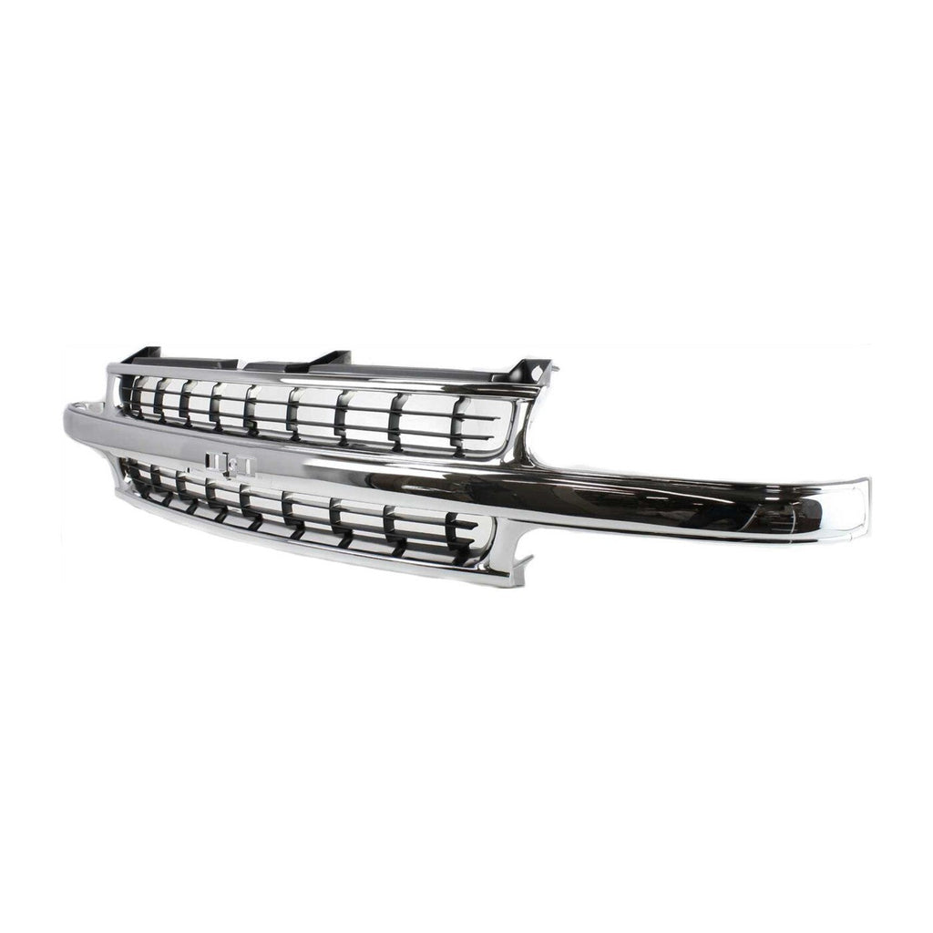 Grille For 99-2002 Chevrolet Silverado 1500 2000-2006 Tahoe Plastic