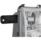 Driver and Passenger Side Headlights For Ford Edge 2007-2010 Halogen with Bulbs