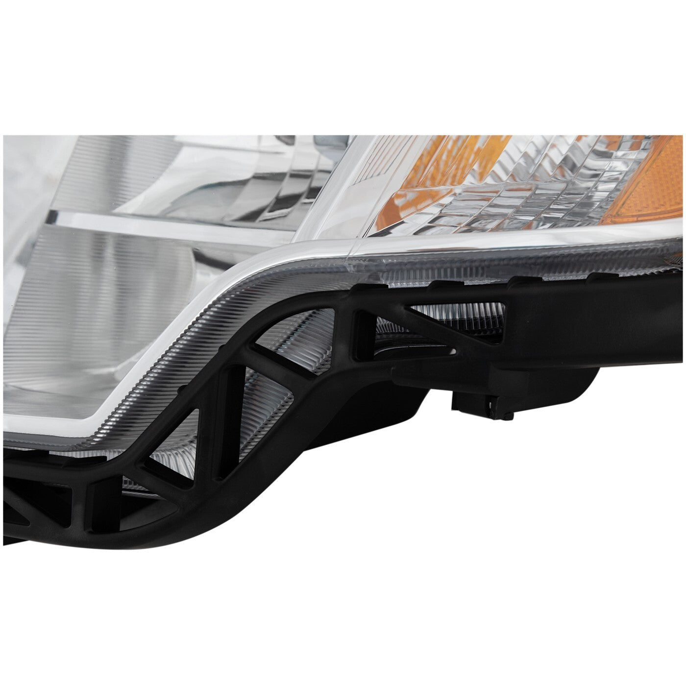 Driver and Passenger Side Headlights For Ford Edge 2007-2010 Halogen with Bulbs