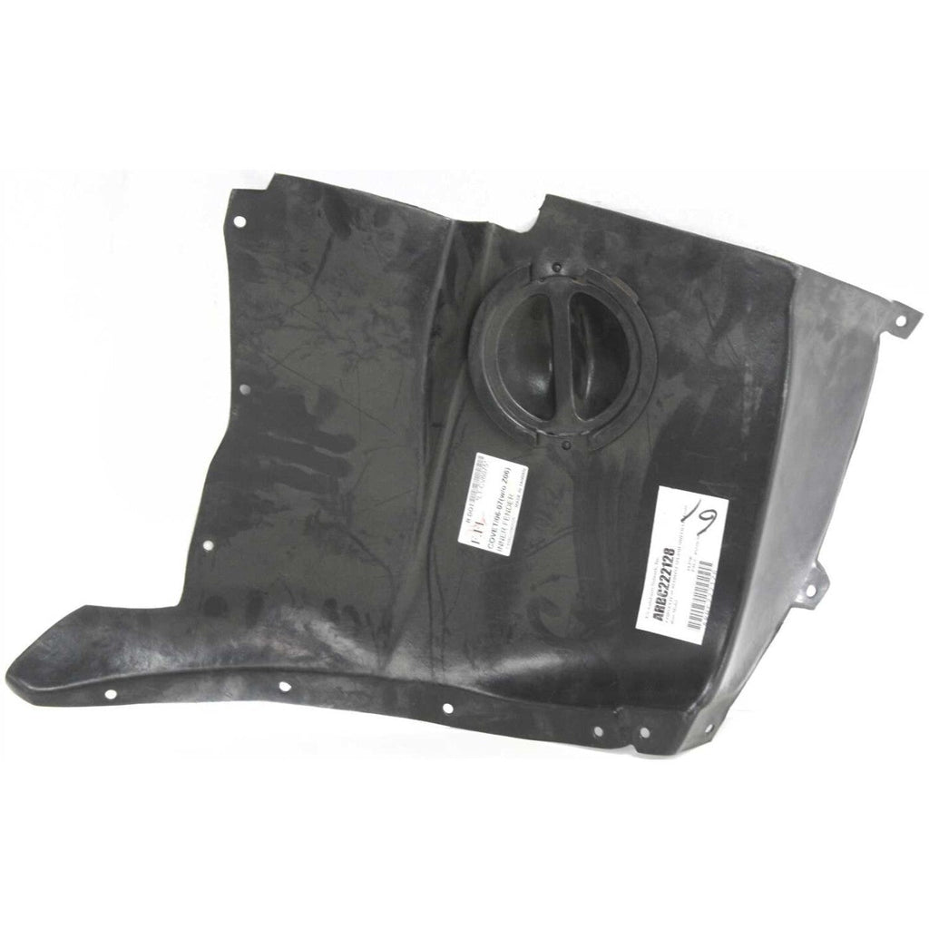 Fender Liner Set For 2005-2013 Chevrolet Corvette Front Left and Right 4Pc