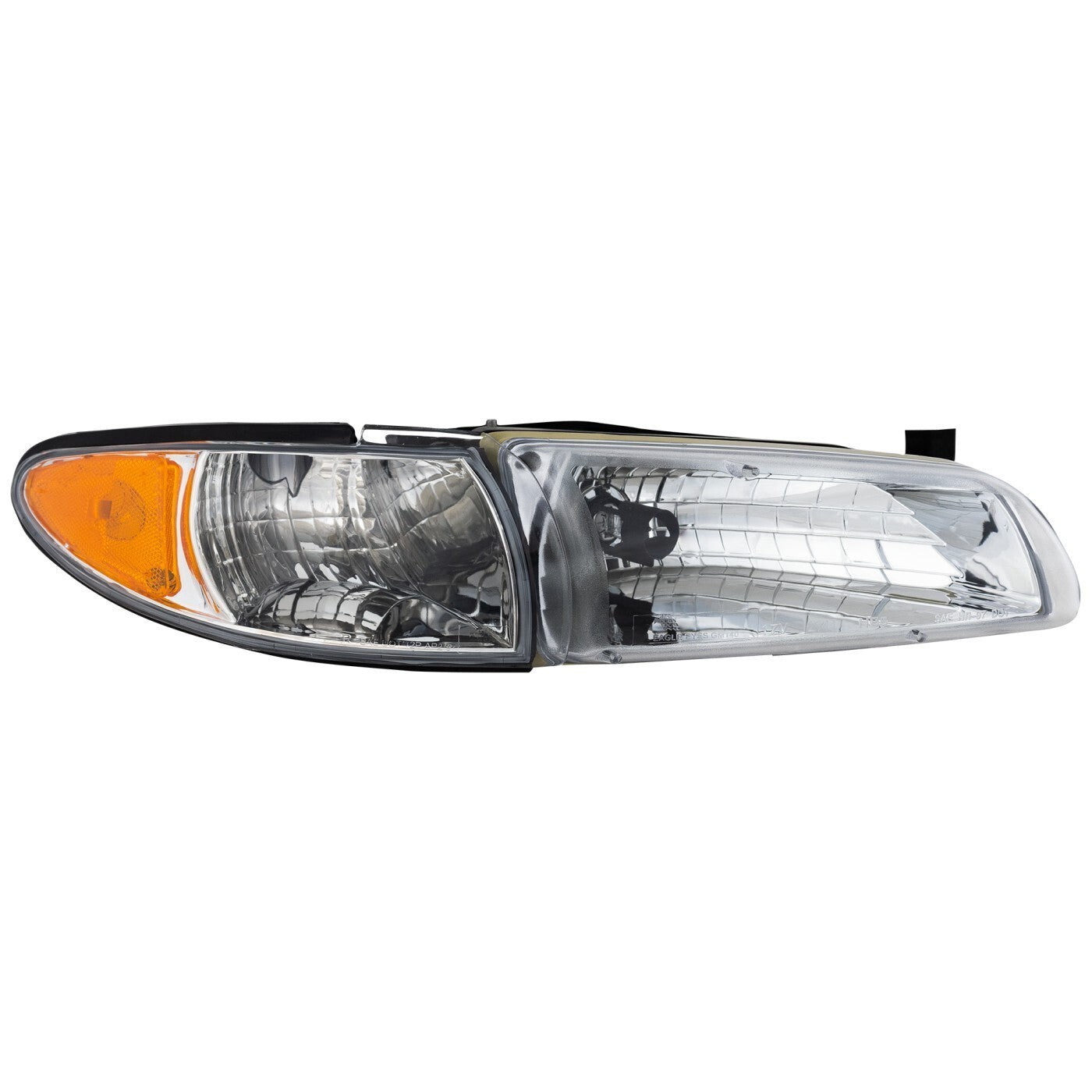 Headlight Set For 1997-2003 Pontiac Grand Prix Left Right With Housing Assembly