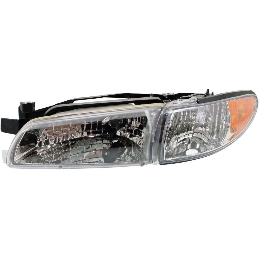 Headlight Set For 1997-2003 Pontiac Grand Prix Left Right With Housing Assembly