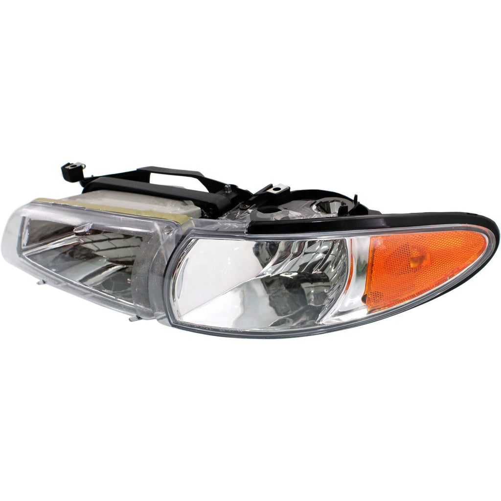 Headlight Set For 1997-2003 Pontiac Grand Prix Left Right With Housing Assembly
