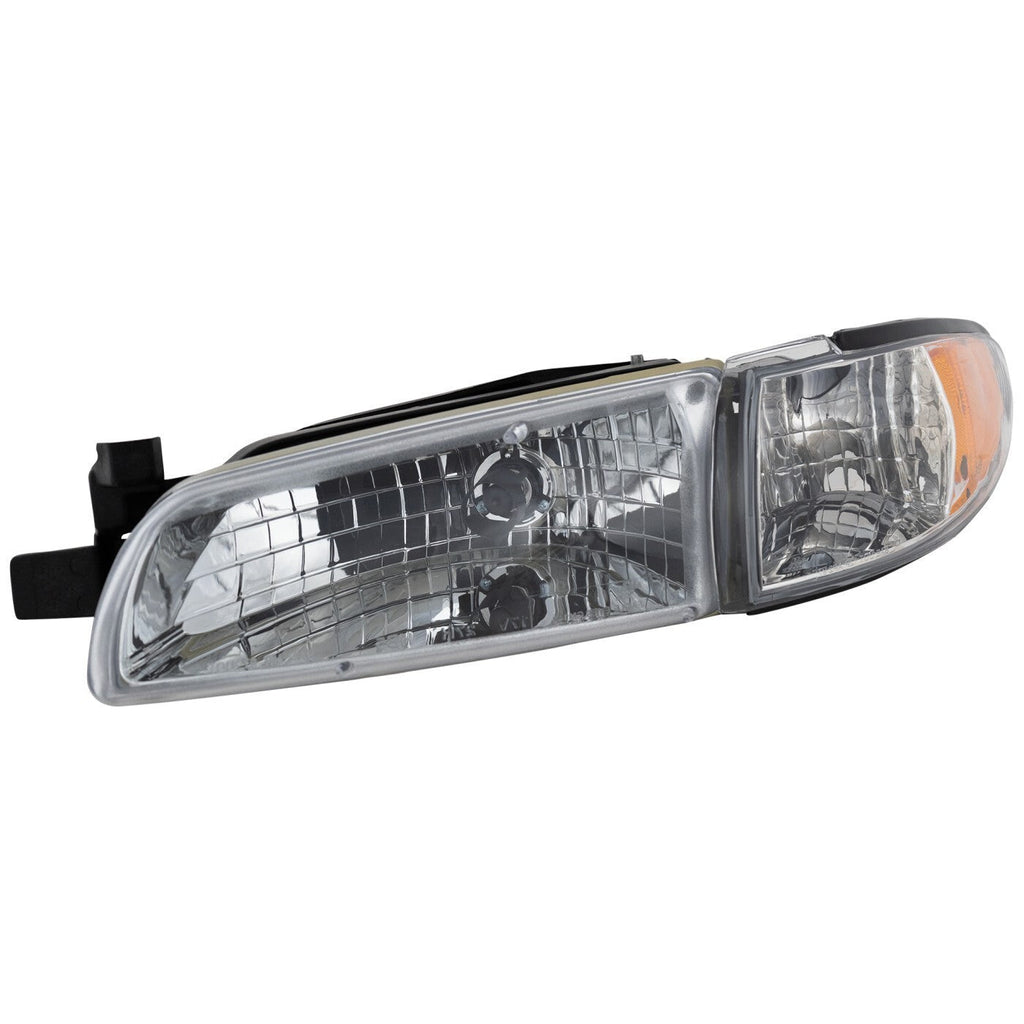 Headlight Set For 1997-2003 Pontiac Grand Prix Left Right With Housing Assembly