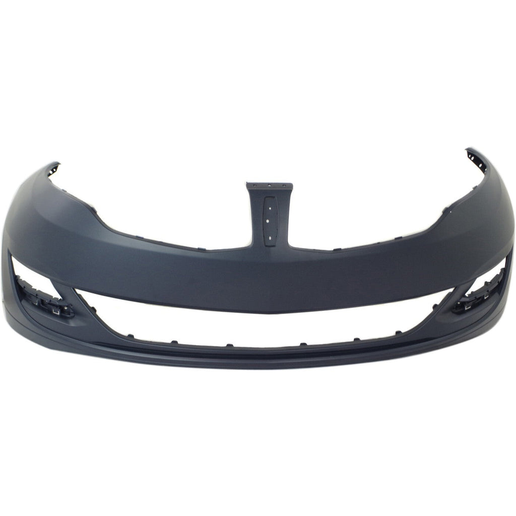 Front Bumper Cover For 2013-2015 Lincoln MKZ CAPA Primed With Signature Lighting