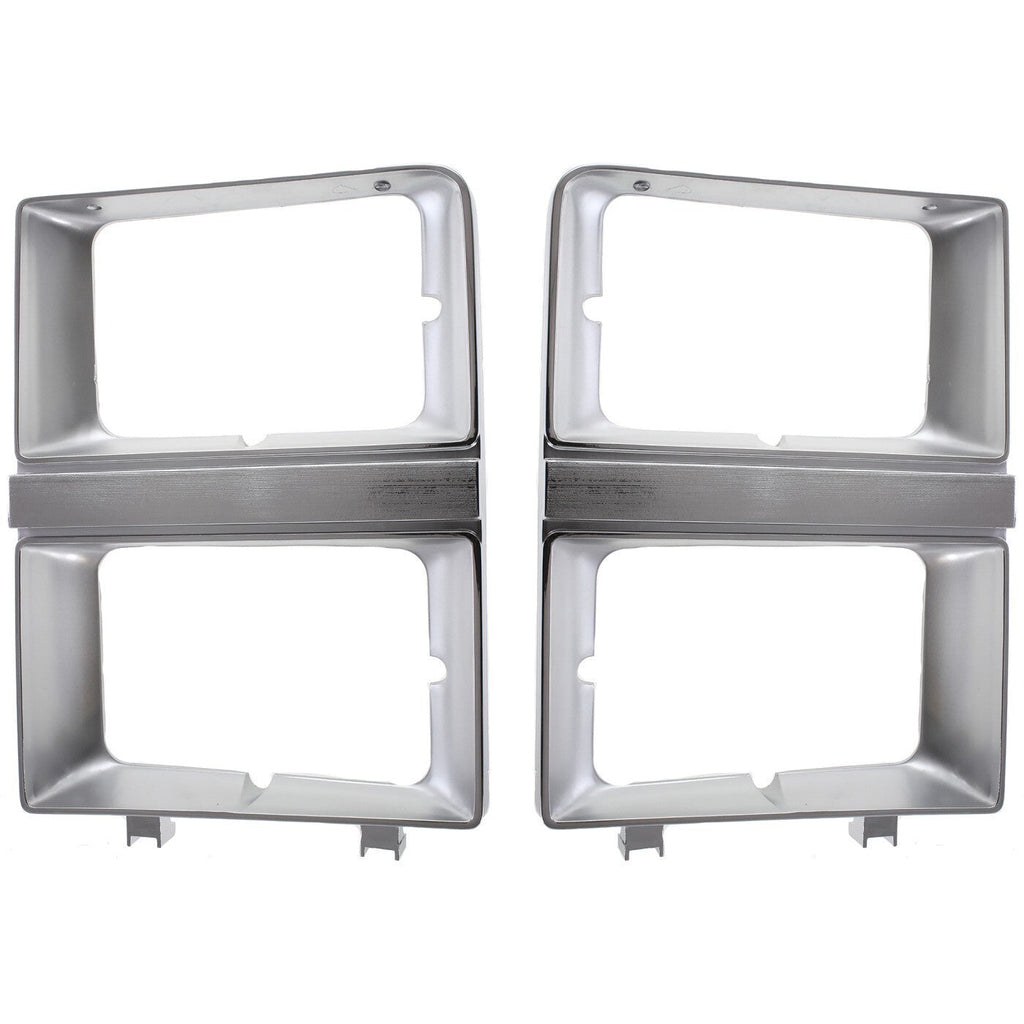 Headlight Door Set For 1981-82 Chevrolet C10 K10 GMC C1500 K1500 Left and Right