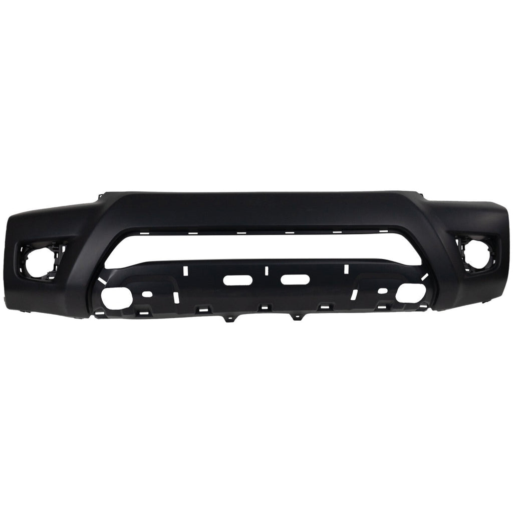 Bumper Cover For 2012-2015 Toyota Tacoma Front Plastic w/ Wheel Opening Flares