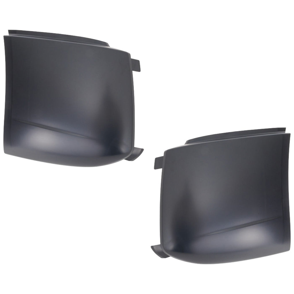 Bumper End Set For 2018 2019 2020 2021 2022 Volvo VNL Driver and Passenger Black