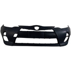 Front Bumper Cover For 2012-2014 Toyota Prius C w/ fog lamp holes Primed
