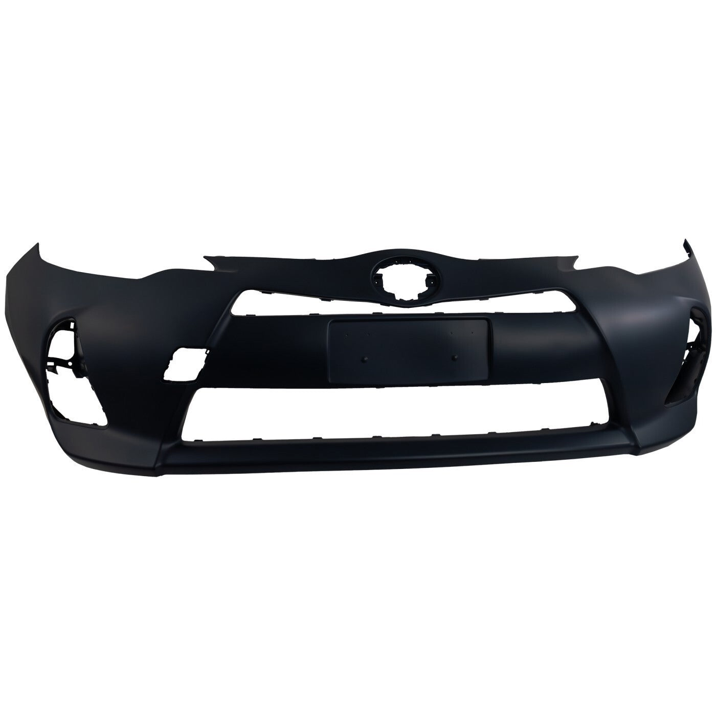 Front Bumper Cover For 2012-2014 Toyota Prius C w/ fog lamp holes Primed