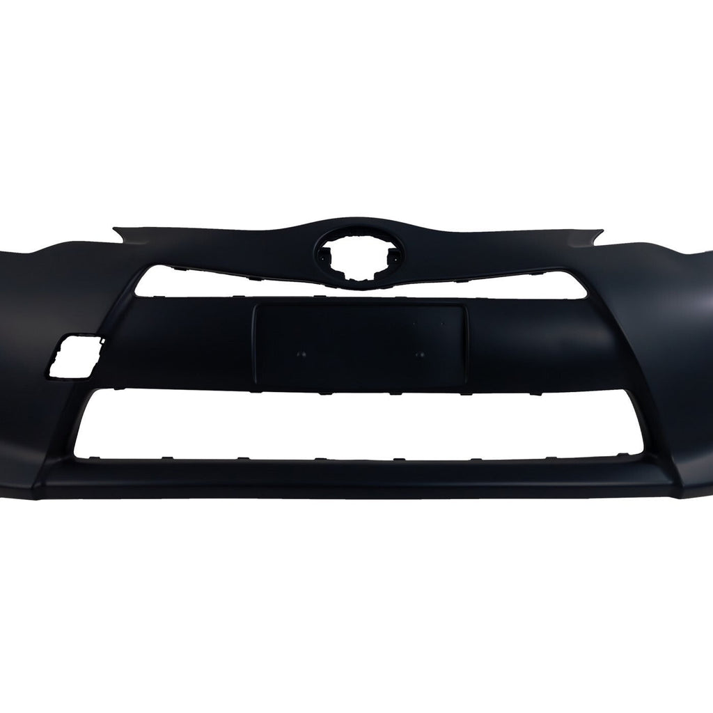 Front Bumper Cover For 2012-2014 Toyota Prius C w/ fog lamp holes Primed