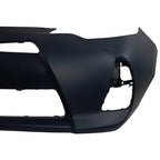 Front Bumper Cover For 2012-2014 Toyota Prius C w/ fog lamp holes Primed