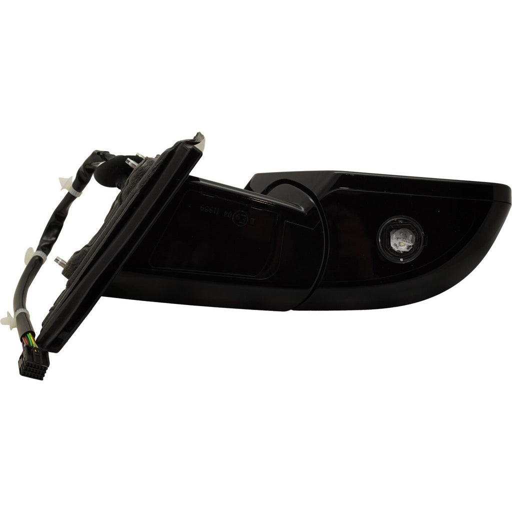 Mirror For 2015-20 Chevrolet Tahoe Right Side Power Fold Heated Chrome with BSD
