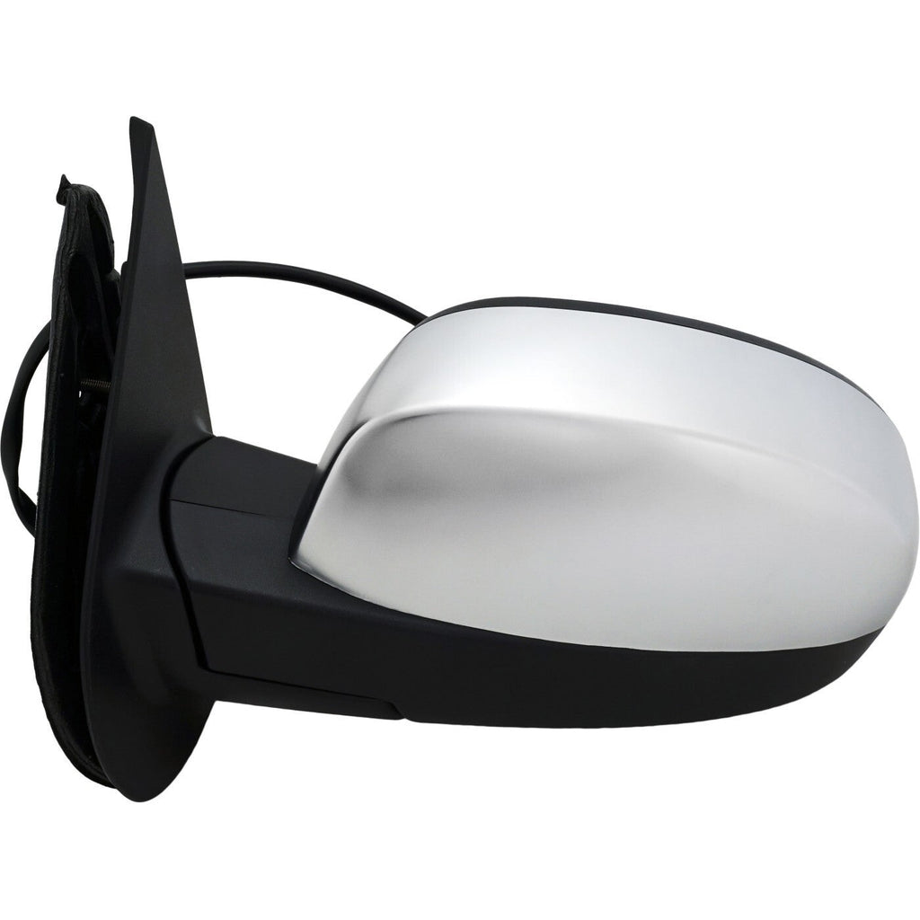 Power Mirror For 2007-2013 Chevrolet Silverado 1500 Left Manual Folding Chrome