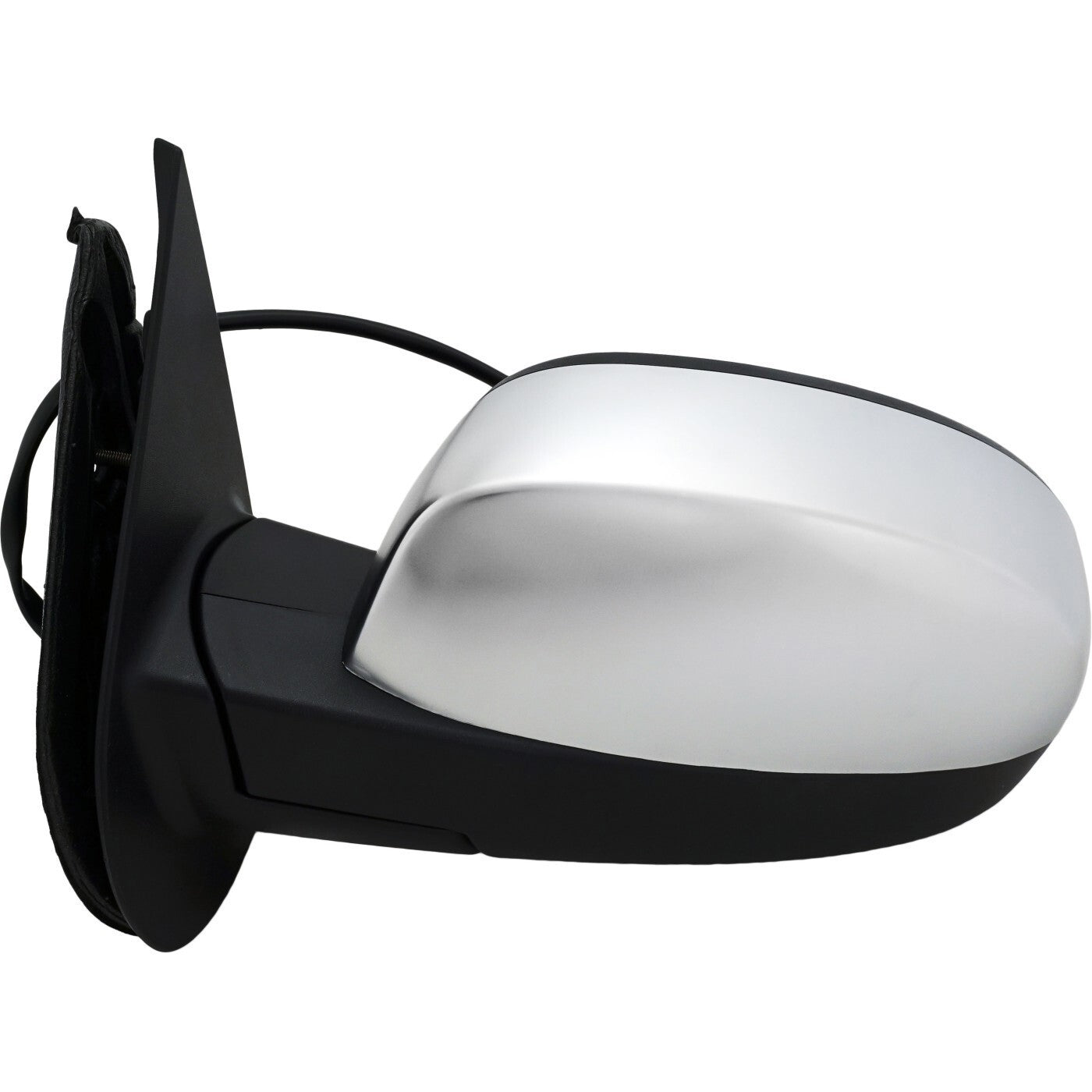 Power Mirror For 2007-2013 Chevrolet Silverado 1500 Left Manual Folding Chrome