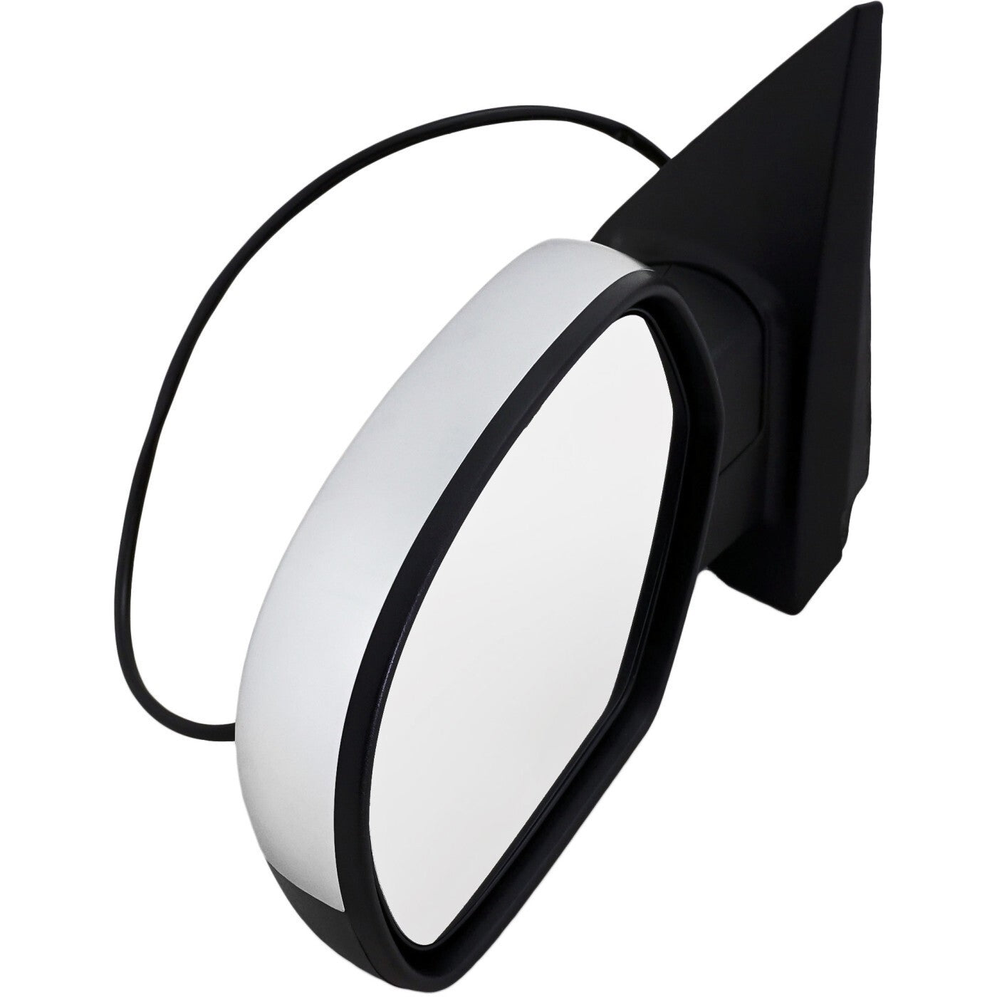 Power Mirror For 2007-2013 Chevrolet Silverado 1500 Left Manual Folding Chrome