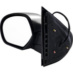 Power Mirror For 2007-2013 Chevrolet Silverado 1500 Left Manual Folding Chrome