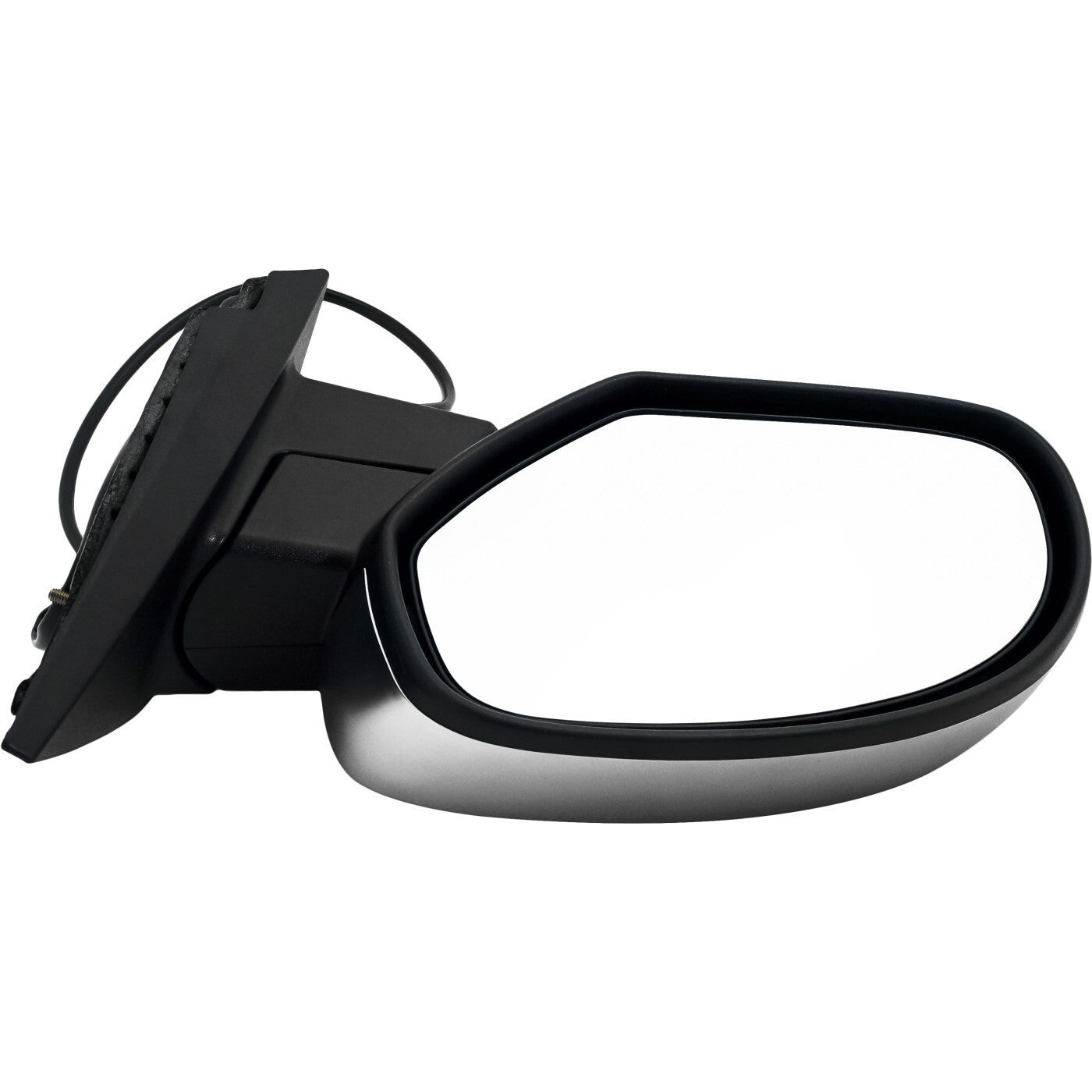 Power Mirror For 2007-2013 Chevrolet Silverado 1500 Left Manual Folding Chrome
