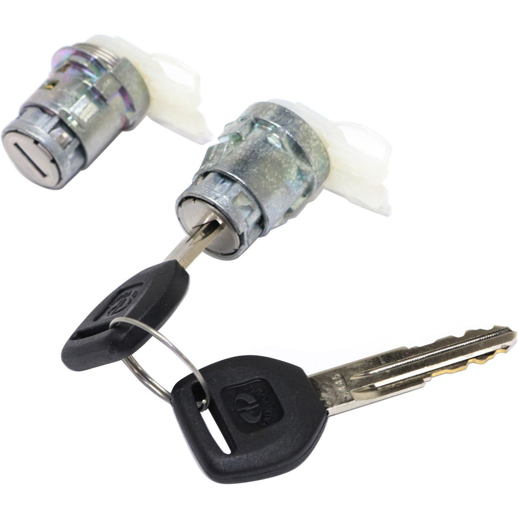 New Set of 2 Door Lock Cylinders Civic For Honda Acura Integra Prelude CRX Pair