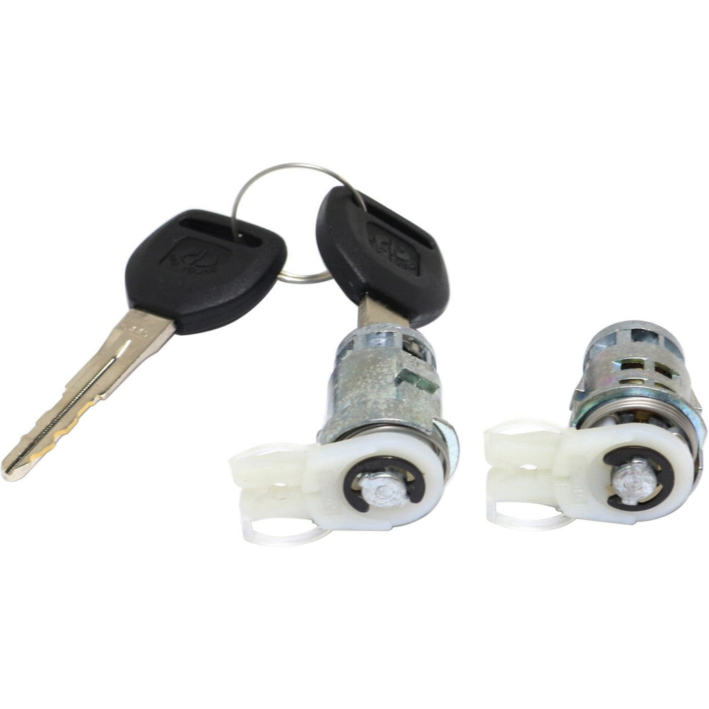 New Set of 2 Door Lock Cylinders Civic For Honda Acura Integra Prelude CRX Pair