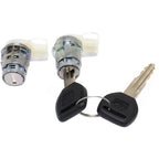 New Set of 2 Door Lock Cylinders Civic For Honda Acura Integra Prelude CRX Pair