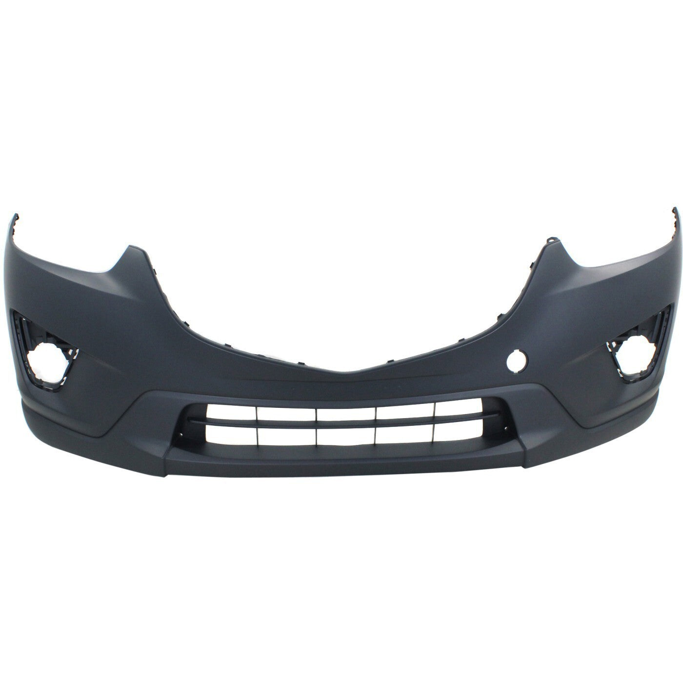 Front Bumper Cover For 2013-2016 Mazda CX-5 w/ fog lamp holes Primed top