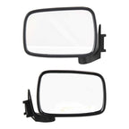 Manual Mirror Set For 1987-1993 Mazda B2200 Manual Folding Paintable