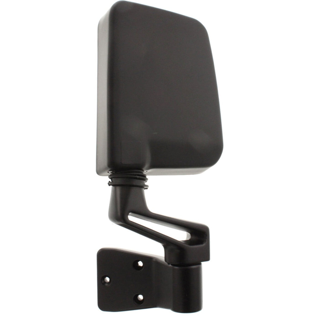 Left & Right Side View Door Manual Black Folding Mirrors for 87-02 Jeep Wrangler