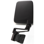 Left & Right Side View Door Manual Black Folding Mirrors for 87-02 Jeep Wrangler