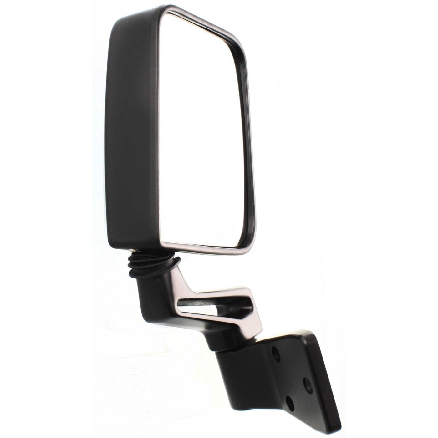 Left & Right Side View Door Manual Black Folding Mirrors for 87-02 Jeep Wrangler