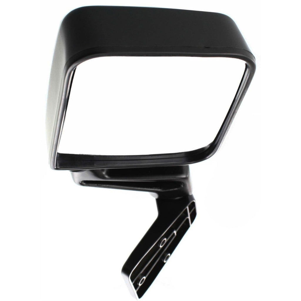 Left & Right Side View Door Manual Black Folding Mirrors for 87-02 Jeep Wrangler