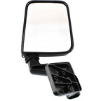 Left & Right Side View Door Manual Black Folding Mirrors for 87-02 Jeep Wrangler