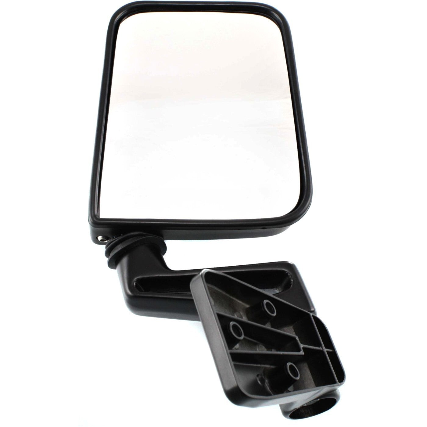 Left & Right Side View Door Manual Black Folding Mirrors for 87-02 Jeep Wrangler