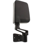 Left & Right Side View Door Manual Black Folding Mirrors for 87-02 Jeep Wrangler