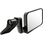 Left & Right Side View Door Manual Black Folding Mirrors for 87-02 Jeep Wrangler