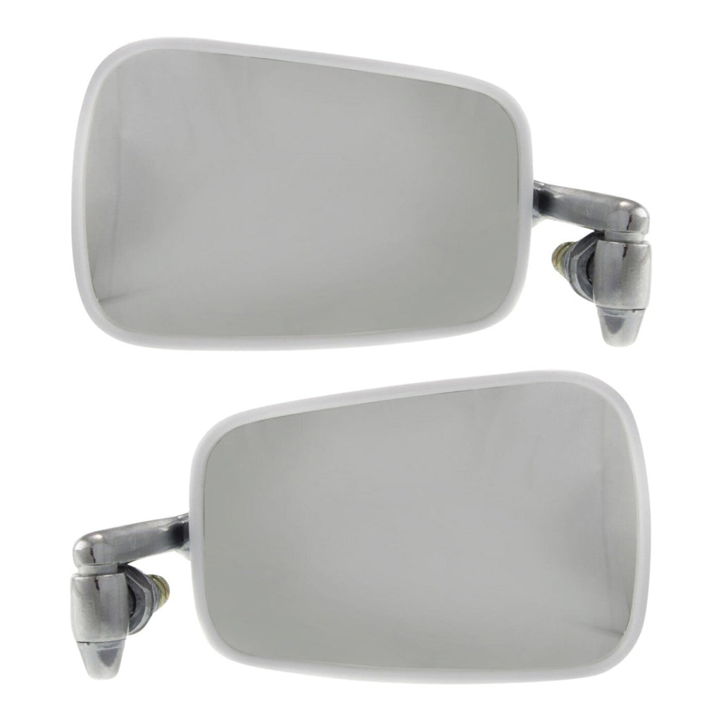 Mirror Set For 1968-1977 Volkswagen Beetle Passenger & Driver Side Chrome Sedan
