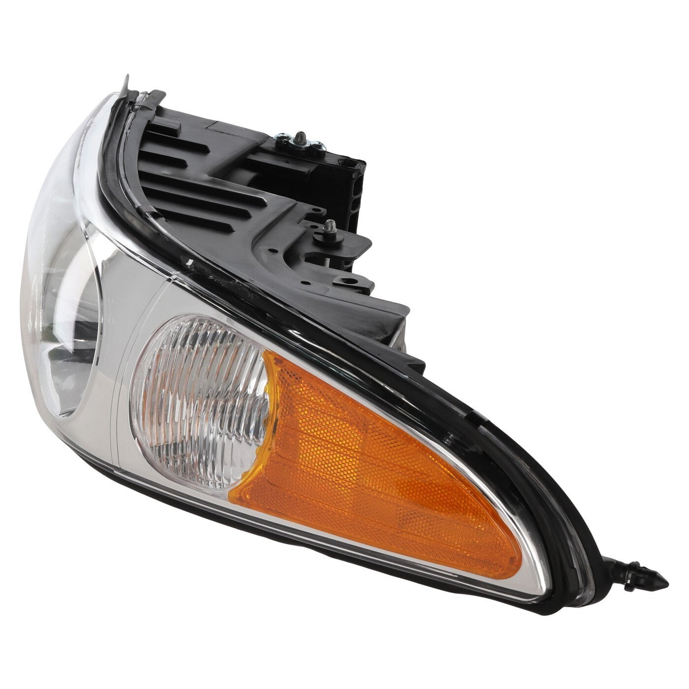 LH & RH Headlight For Buick LeSabre 2000-2005 Halogen w/ Bulbs Smooth High Beam