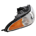 LH & RH Headlight For Buick LeSabre 2000-2005 Halogen w/ Bulbs Smooth High Beam