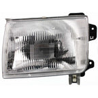 Headlight Set For 1998-2000 Nissan Frontier with Corner Lights and Bulb