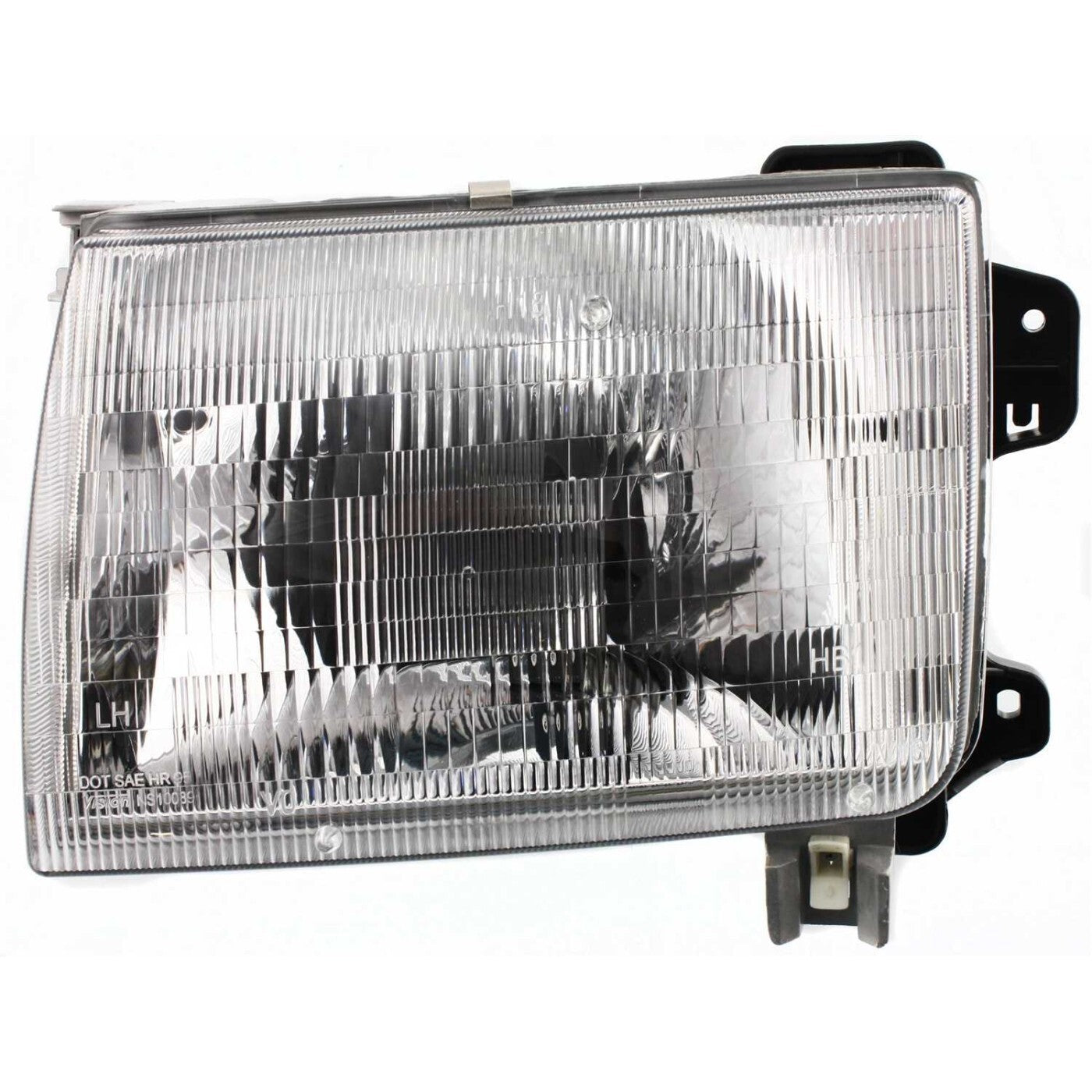 Headlight Set For 1998-2000 Nissan Frontier with Corner Lights and Bulb