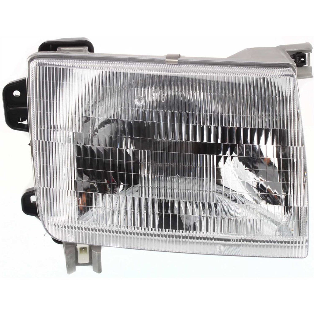 Headlight Set For 1998-2000 Nissan Frontier with Corner Lights and Bulb