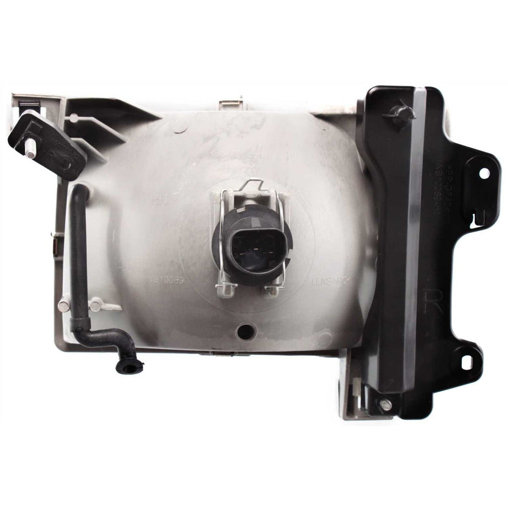 Headlight Set For 1998-2000 Nissan Frontier with Corner Lights and Bulb