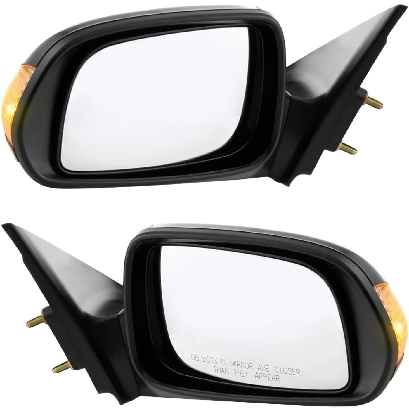 Mirrors Left and Right Set For 2005-2010 Scion tC Paintable with Signal Light