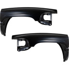 Front Fender Set For 1994-01 Dodge Ram 1500 1994-02 Ram 2500 Primed Steel LH RH
